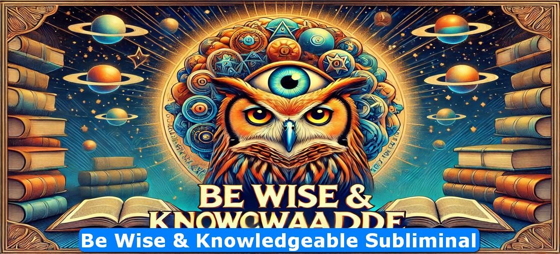 Be Wise & Knowledgeable Subliminal Booster ( 411 Layered )